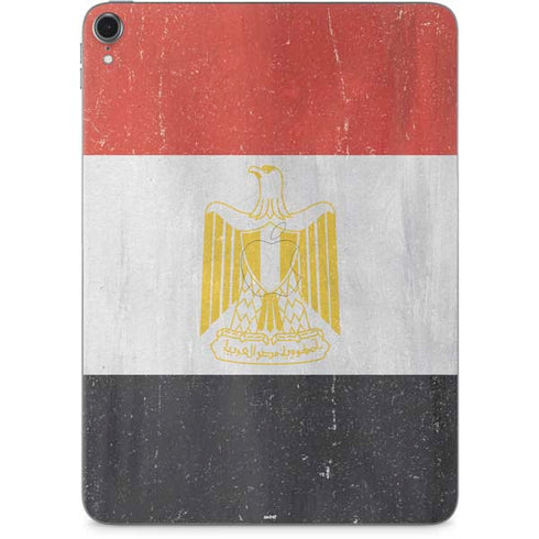 Egypt Flag Distressed Apple iPad Pro Skin